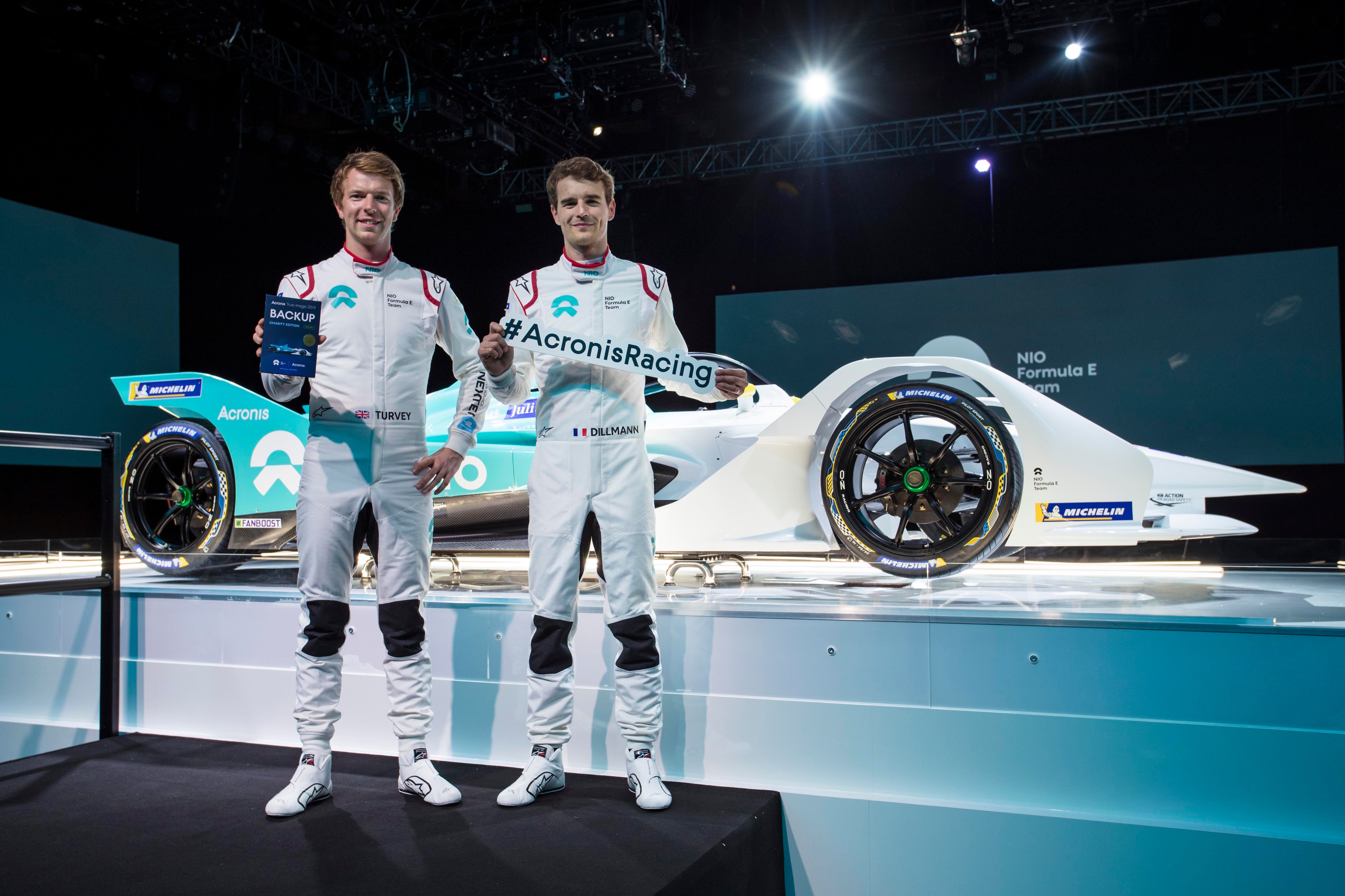 Cyber Protection Giant Acronis Becomes Official Partner of NIO Formula E Team