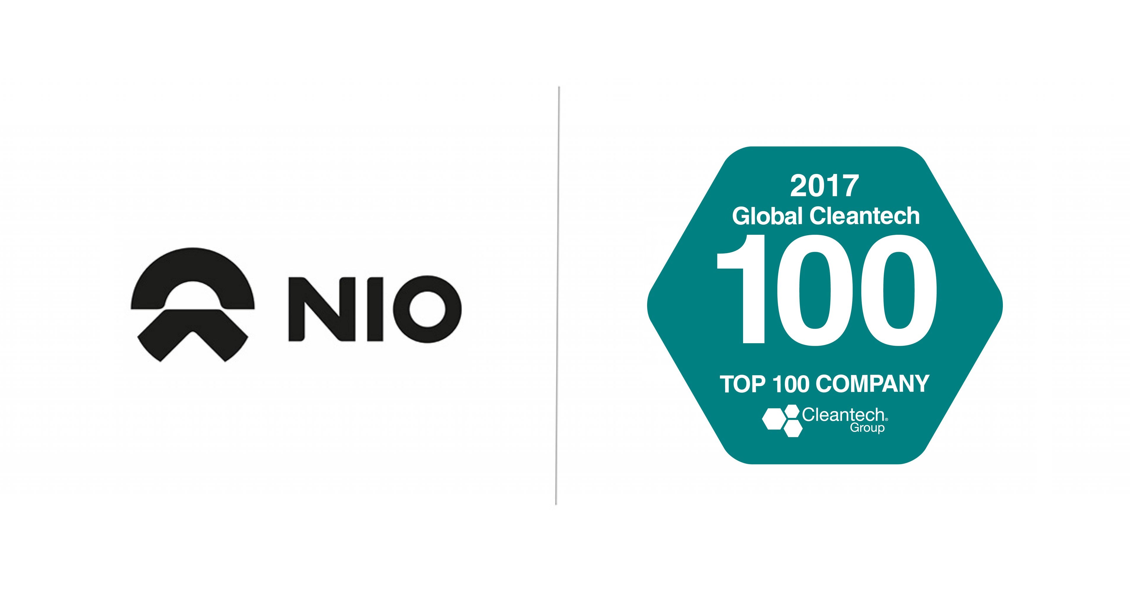 NIO is Named in the 2017 Global Cleantech 100